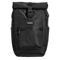 Lieblingstasche eoto Tall41 black rolltop travel backpack with 41L capacity, laptop compartment, and water-resistant fabric