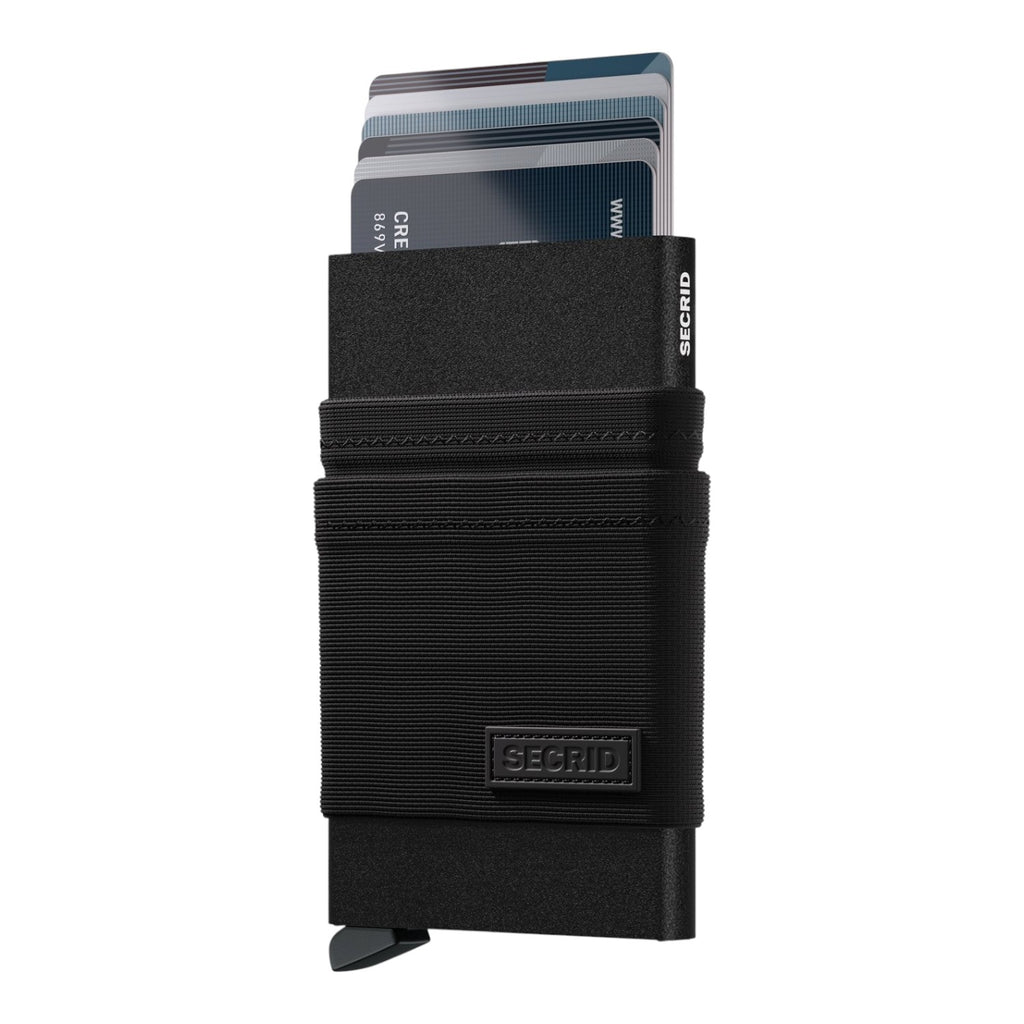 Lieblingstasche Flexwallet black card protector with elastic textile sleeve and RFID protection for multiple cards