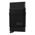 Lieblingstasche Flexwallet black RFID card protector with elastic powernet textile sleeve for cards and cash