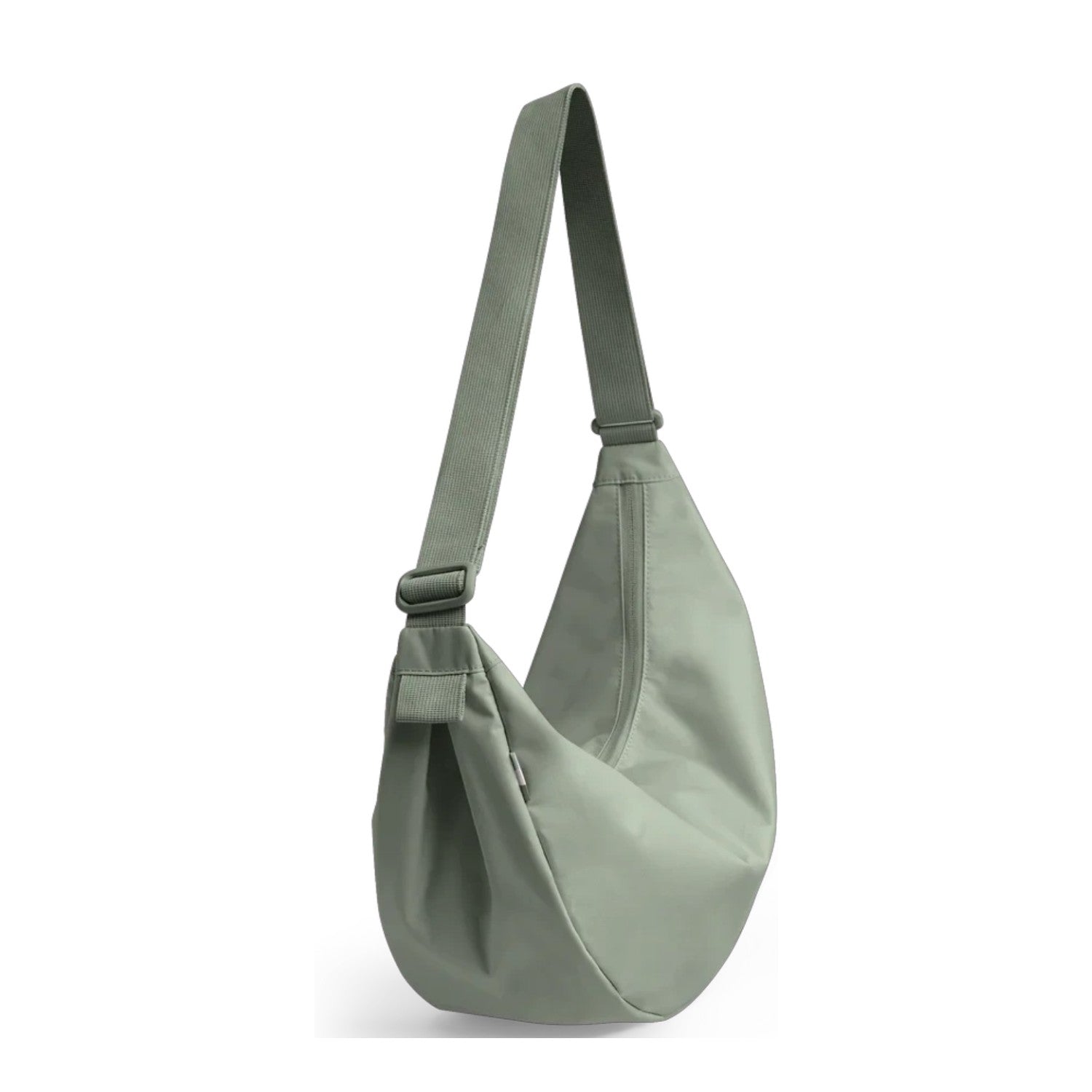 Lieblingstasche GOT BAG Moon Bag Large in sage green, a sustainable crossbody bag with a soft, slouchy silhouette.
