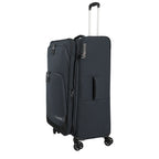 Lieblingstasche KICK OFF large expandable 4-wheel trolley suitcase in dark grey with integrated TSA lock