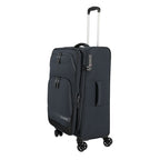 Lieblingstasche KICK OFF medium expandable 4-wheel trolley suitcase in dark grey with TSA lock and side handle