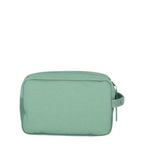 Lieblingstasche Kick Off sage green toiletry bag with a side handle and zipper closure
