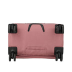 Lieblingstasche KICK OFF large expandable trolley suitcase in dusty rose with four spinner wheels and bottom handle