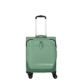 Lieblingstasche Kick Off Trolley 4w S in sage green, a compact soft-shell carry-on suitcase with four spinner wheels.