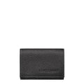 Lieblingstasche Le Foulonné black leather card holder with embossed logo