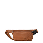 Lieblingstasche Le Foulonné brown pebbled leather belt bag with a zip closure and adjustable strap