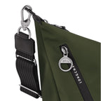 Lieblingstasche Le Pliage Energy olive green crossbody bag with black strap and silver hardware detail