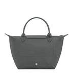 Lieblingstasche Le Pliage One Handtasche S, a grey nylon tote bag with leather trim and handles.