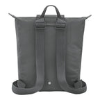 Lieblingstasche Le Pliage One Rucksack in grey nylon with adjustable straps and top handle.