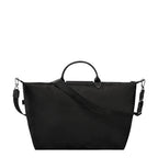 Lieblingstasche Longchamp Le Pliage Energy black canvas travel bag with top handles and detachable shoulder strap