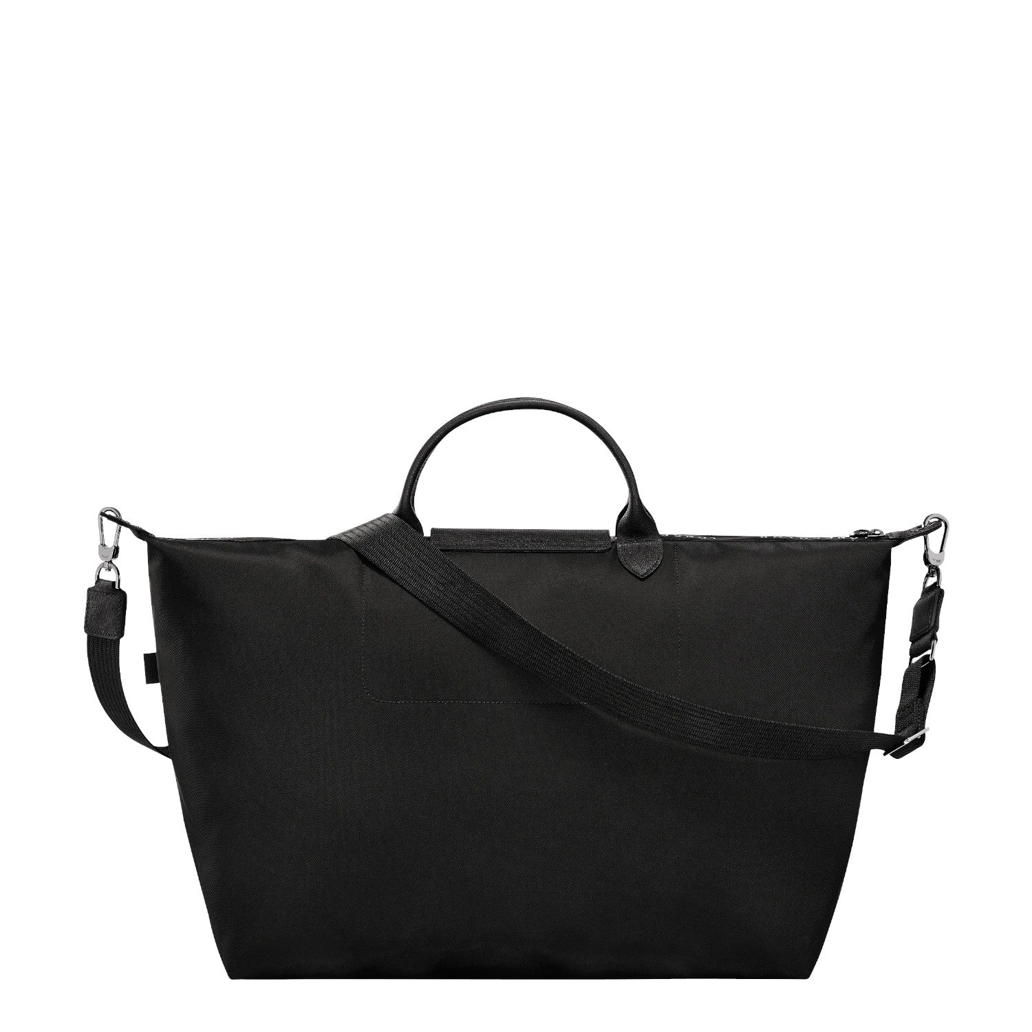 Lieblingstasche Longchamp Le Pliage Energy black canvas travel bag with top handles and detachable shoulder strap
