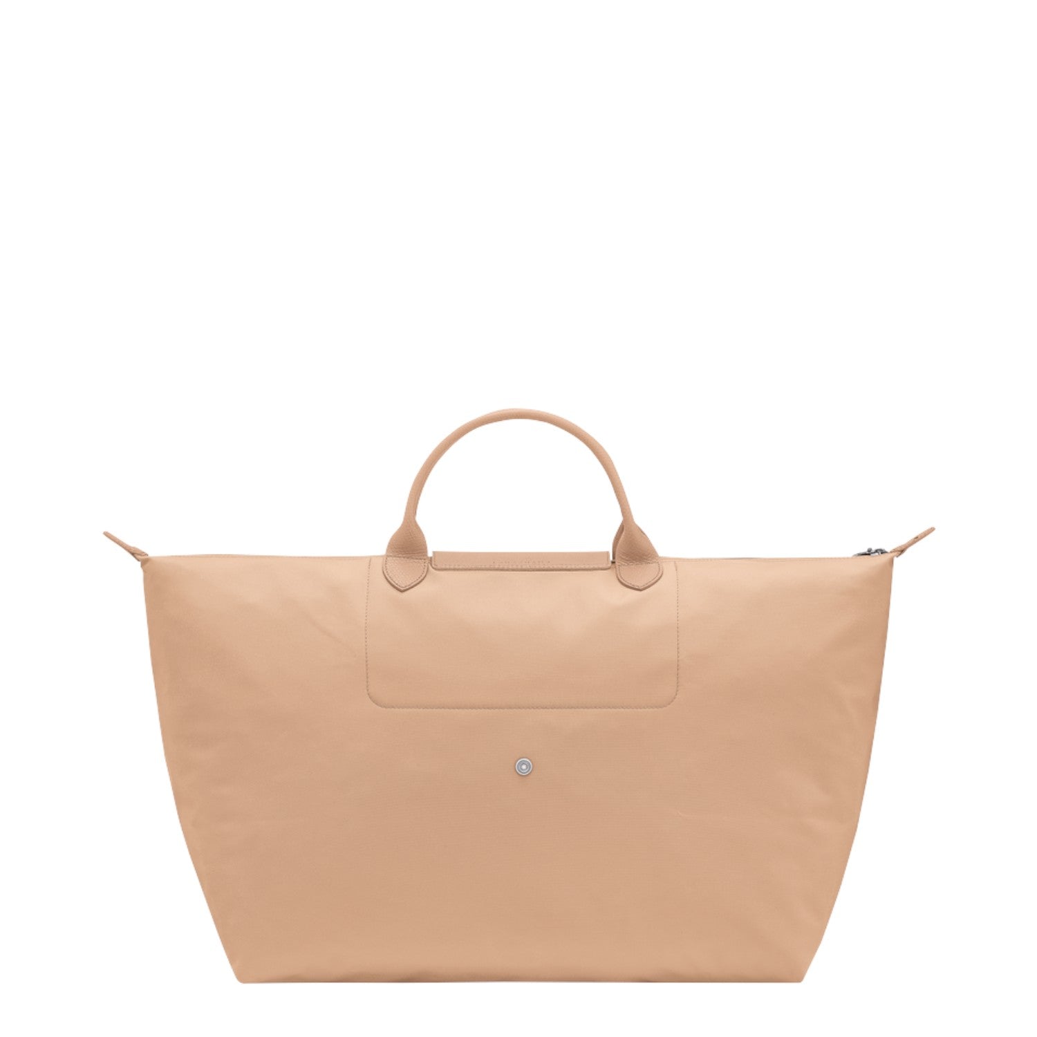 Lieblingstasche Longchamp Le Pliage One large travel bag in beige with minimalist monochrome design and top handles