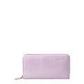 Lieblingstasche Maple light purple leather zip-around wallet with embossed aunts & uncles logo