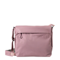 Lieblingstasche Midori RE lite dusty rose crossbody bag with a flap closure and embossed logo detail