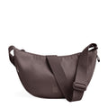 Lieblingstasche Moon Bag Small in a muted mauve tone with an adjustable crossbody strap and minimalist design