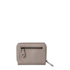 Lieblingstasche Myrtle taupe leather wallet with a back zippered pocket and zip-around closure