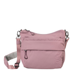 Lieblingstasche Nanuki RE lite dusty pink crossbody bag with adjustable strap and front zip pocket