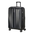 Lieblingstasche NEXIS Spinner 76/28 Exp black hard shell suitcase with four wheels and telescopic handle