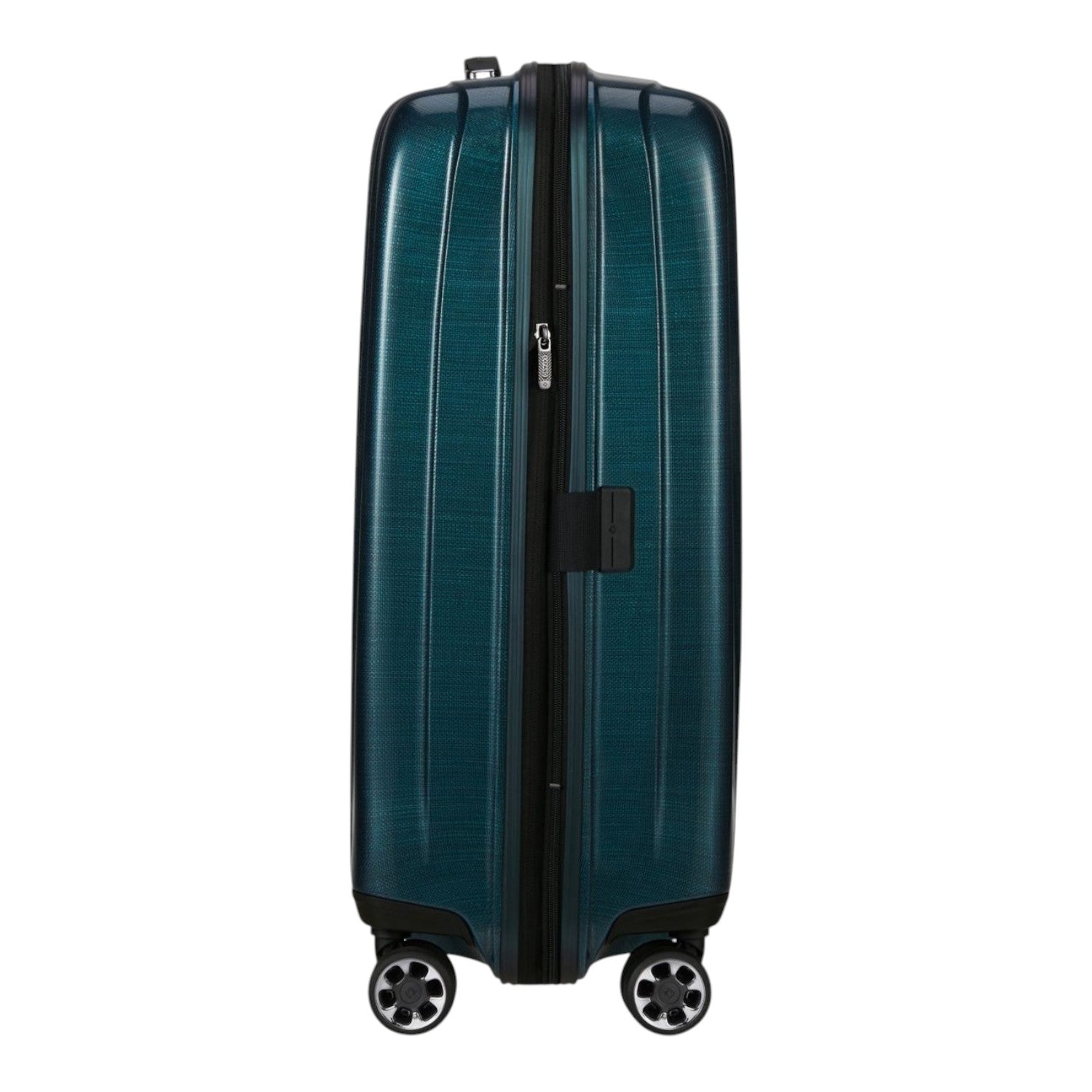 Lieblingstasche NEXIS Spinner 76/28 Exp large teal hard-shell suitcase with four wheels and expandable design