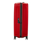 Lieblingstasche NUON Spinner 75/28 hard shell suitcase in vibrant red with side combination lock