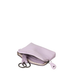 Lieblingstasche Physalis lavender leather coin purse with zipper closure and internal key rings