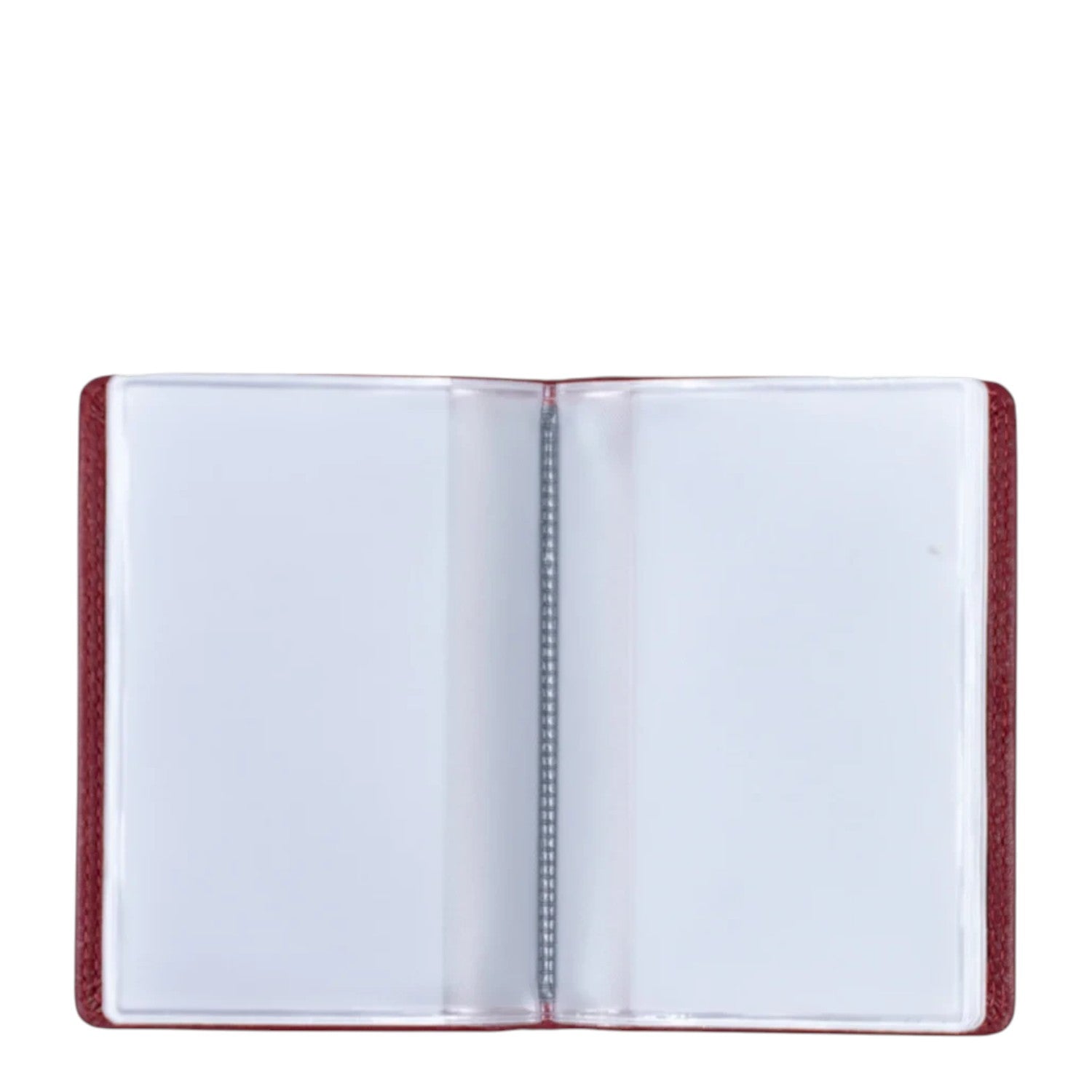 Lieblingstasche red leather RFID card holder with 10 slots