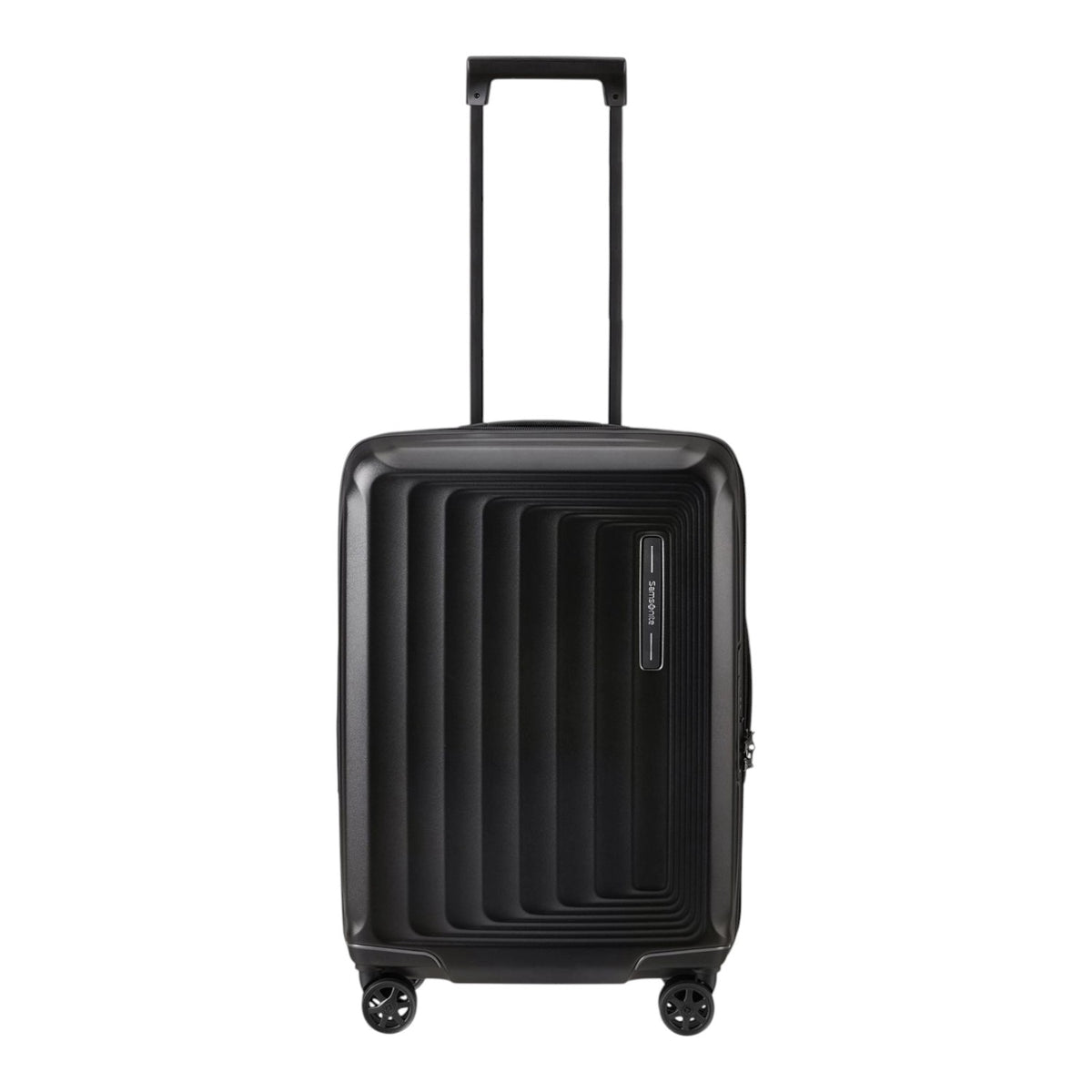 Lieblingstasche Samsonite Nuon Spinner 55/20 black hardshell carry-on suitcase with TSA lock and 4 wheels