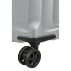 Lieblingstasche Samsonite Nuon spinner suitcase silver hard shell with shock-absorbing double wheels