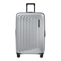 Lieblingstasche Samsonite Nuon Spinner 69/25 suitcase in silver with modern hardshell design and TSA lock