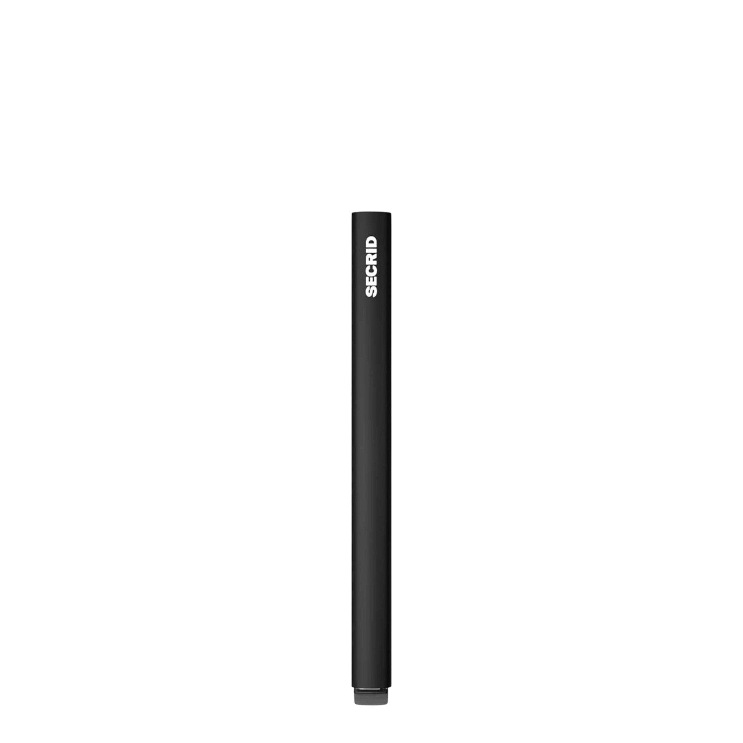 Lieblingstasche Secrid Cardprotector in black aluminium, a slim RFID-blocking wallet for secure card storage.