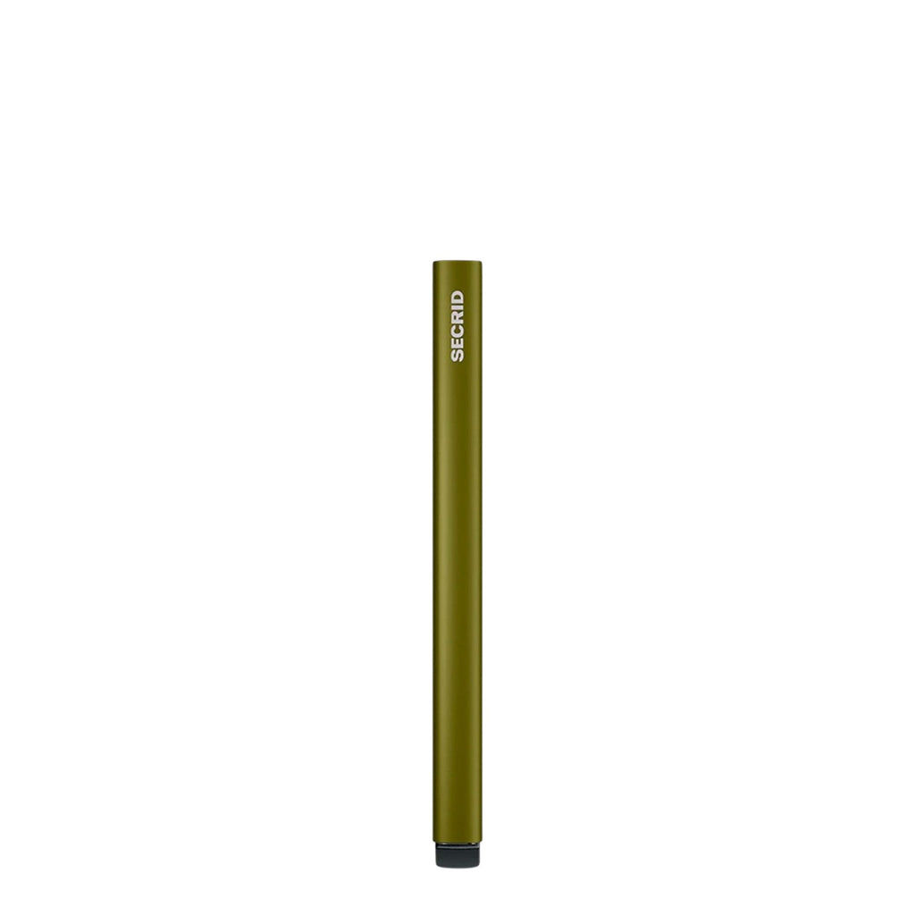 Lieblingstasche Secrid Cardprotector in olive green aluminium with RFID protection and minimalist design