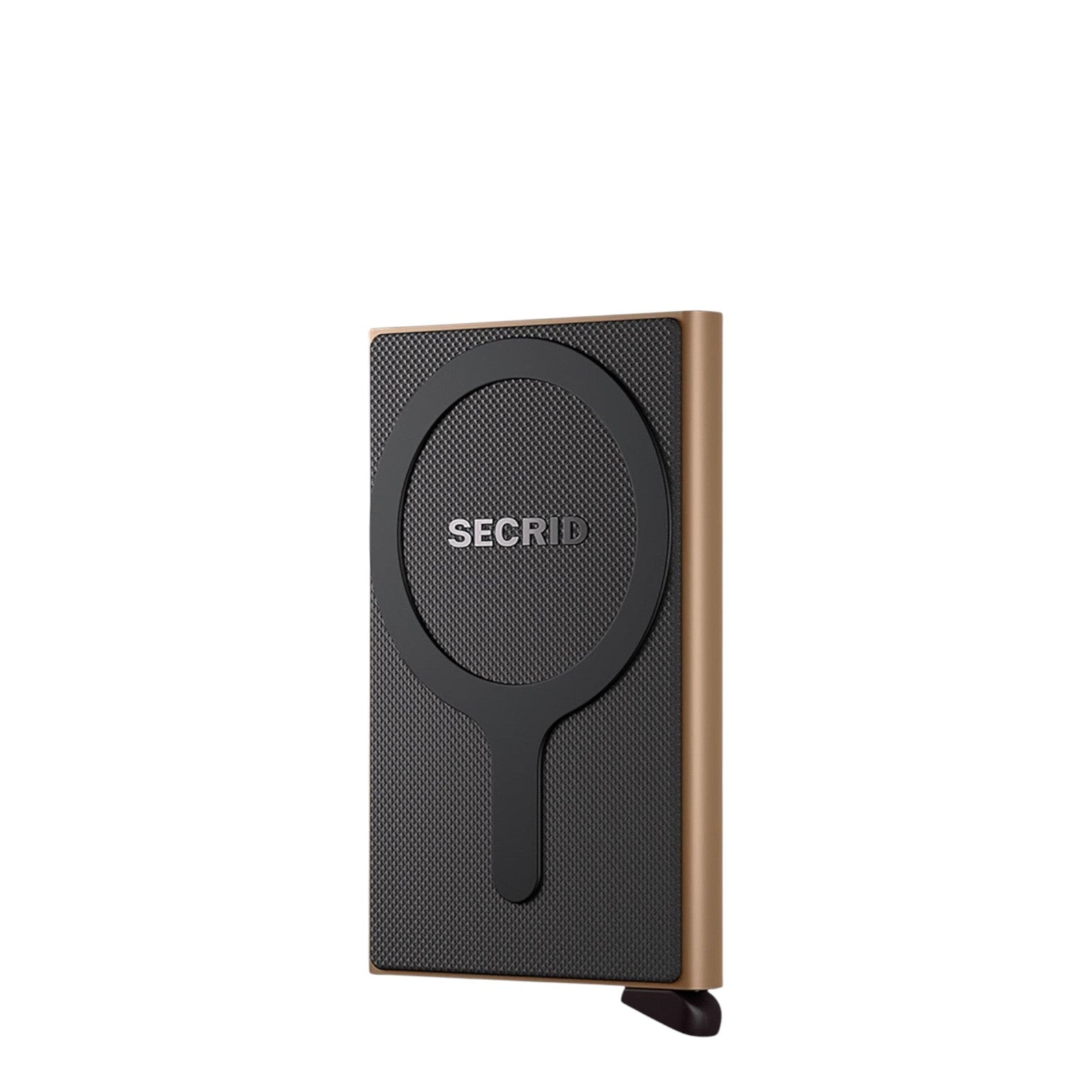 Lieblingstasche Secrid Cardprotector for MagSafe in bronze and black with magnetic attachment and RFID protection