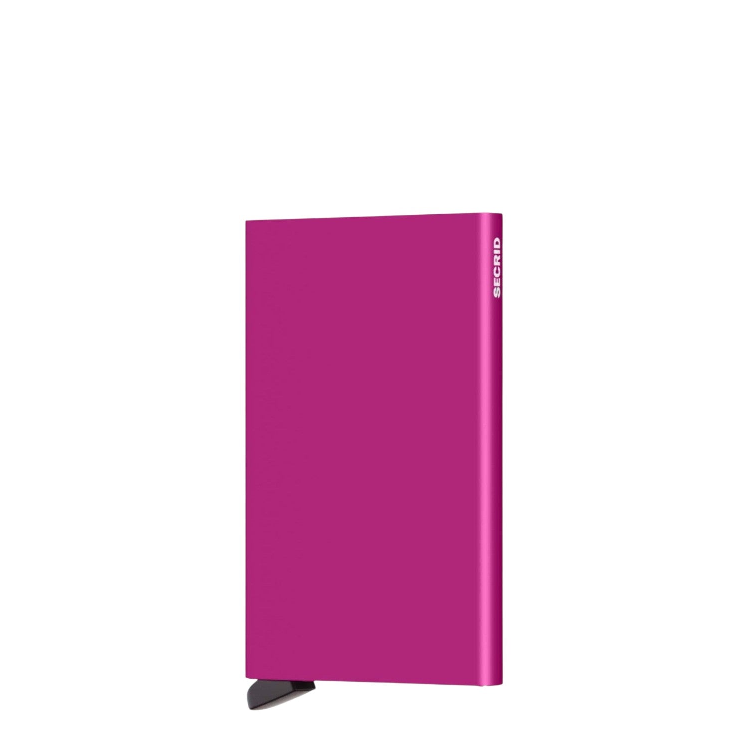 Lieblingstasche Secrid Cardprotector in vibrant pink aluminium with RFID protection and card slide mechanism