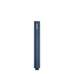 Lieblingstasche Secrid Slimwallet Crisple in blue with a slim, textured leather design and RFID protection.