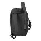 Lieblingstasche Skaii black weekender rucksack with adjustable shoulder straps and side carry handle