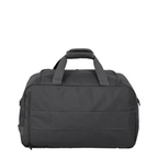 Lieblingstasche Skaii black weekender rucksack with durable fabric, top carry handle, and side zipper pocket