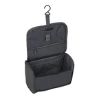 Lieblingstasche Skaii hanging toiletry bag in dark grey with internal mesh pockets and a convenient hook for travel