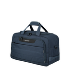 Lieblingstasche Skaii navy blue weekender rucksack with durable fabric, top handles, and front zip pocket.