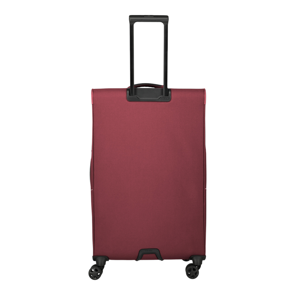 Lieblingstasche Skaii large red expandable 4-wheel trolley suitcase with telescopic handle