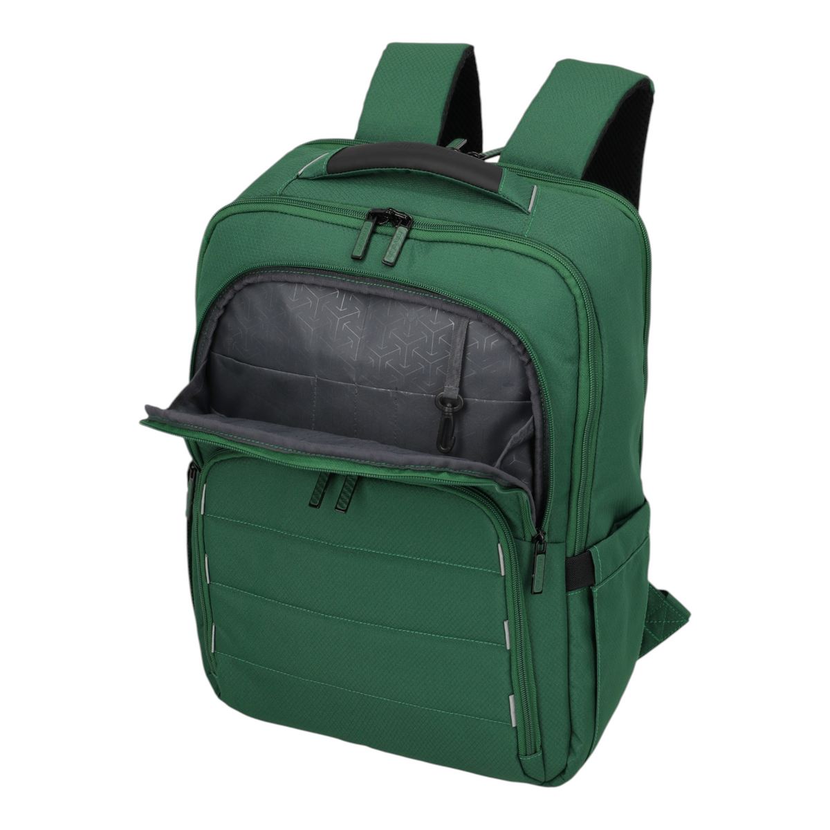 Lieblingstasche Skaii Rucksack M in green with an open front compartment and durable fabric construction