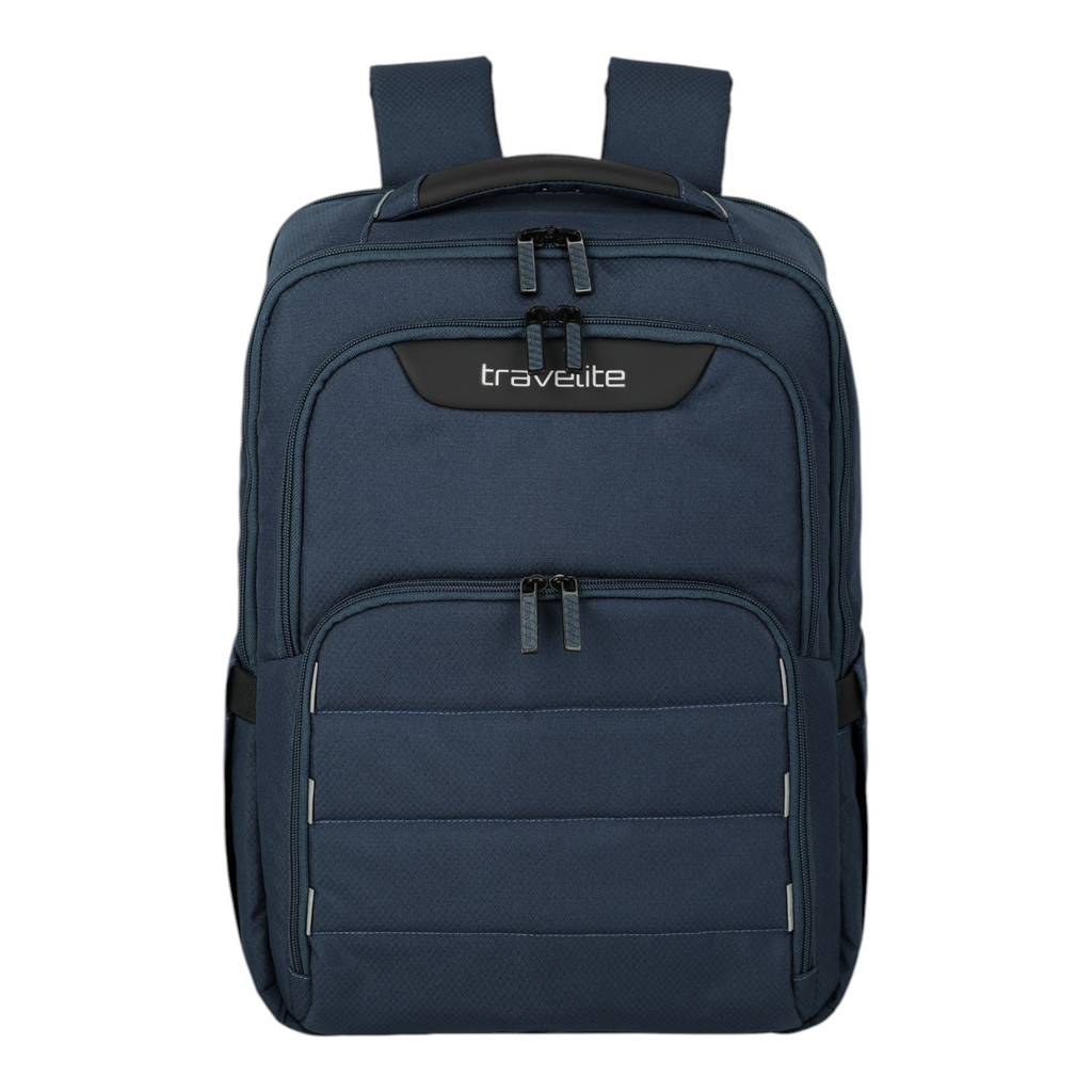 Lieblingstasche Skaii Rucksack M in dark blue with multiple zippered compartments and padded shoulder straps