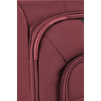 Lieblingstasche Skaii Trolley 4W S in burgundy fabric with Superlight branding detail on the handle