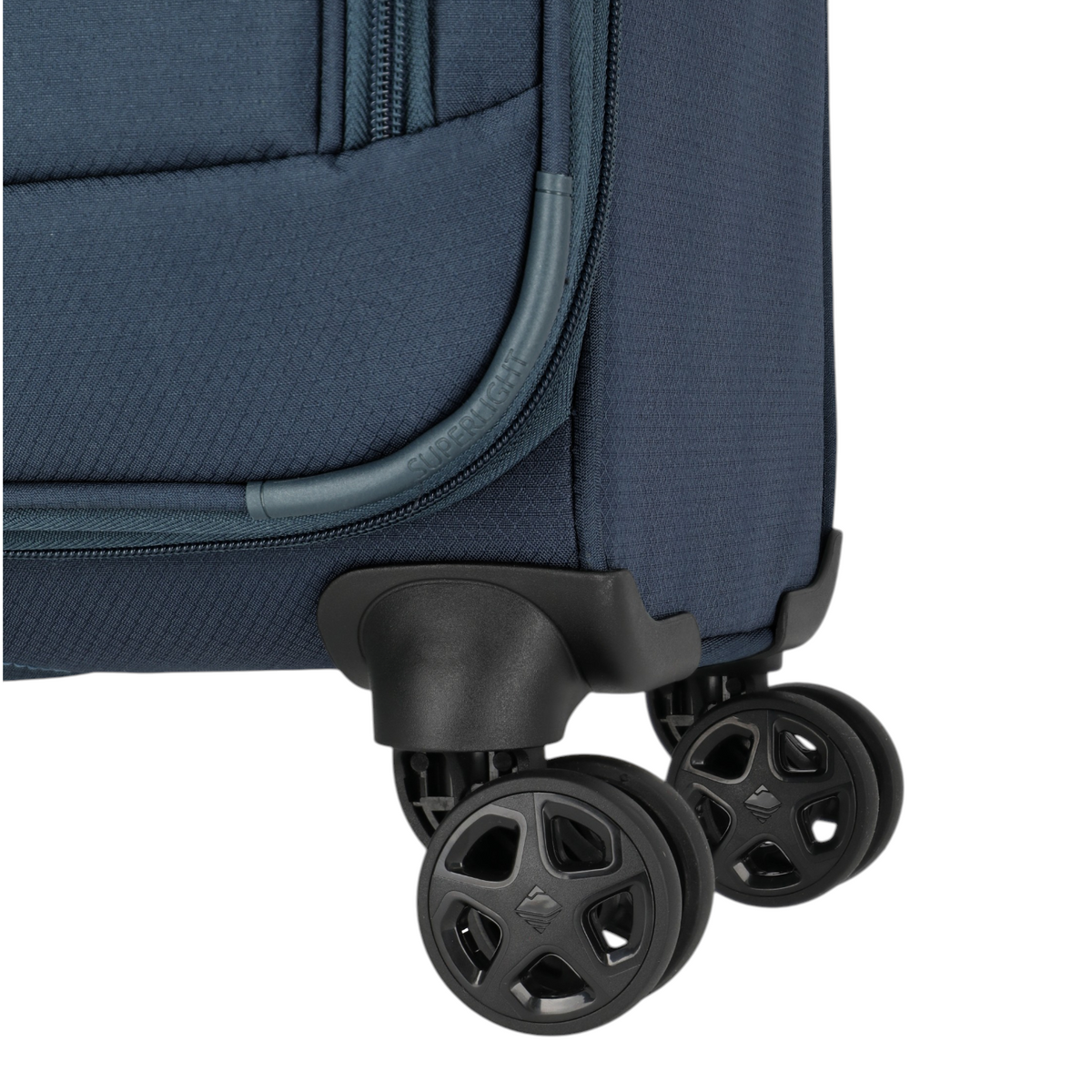 Lieblingstasche Skaii trolley suitcase in dark blue with durable 360-degree spinner wheels
