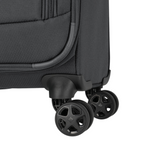 Lieblingstasche Skaii Trolley 4W S black suitcase featuring durable 360-degree spinner wheels for smooth mobility