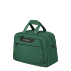 Lieblingstasche Skaii Weekender travel bag in dark green polyester with front zip pocket and top carry handles