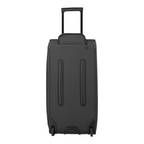Lieblingstasche Skaii Wheeled Duffle M in black with a retractable handle and durable rolling wheels