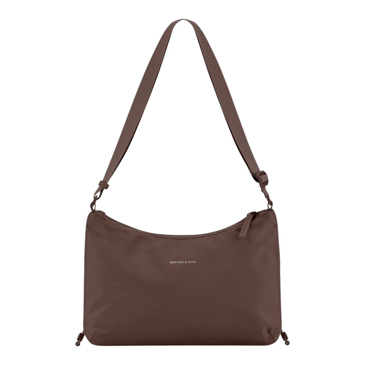 Lieblingstasche Skara Small brown crossbody bag with adjustable strap and minimalist design