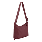 Lieblingstasche Skara Small shoulder bag in burgundy with adjustable strap and minimalist design