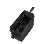 Lieblingstasche Travelcosmetic black toiletry bag with metal frame opening and internal bottle loops